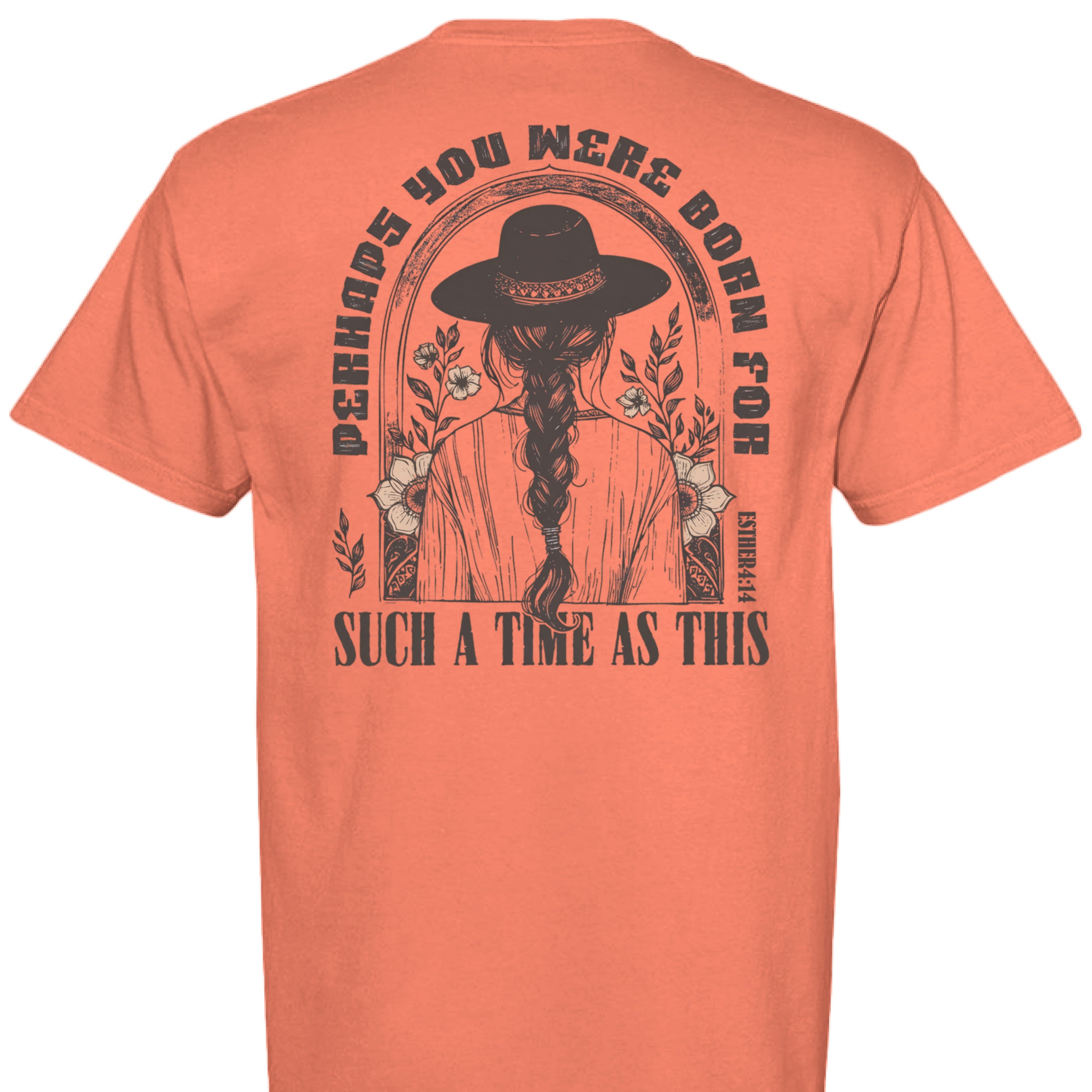 NEON RED ORANGE - BACK