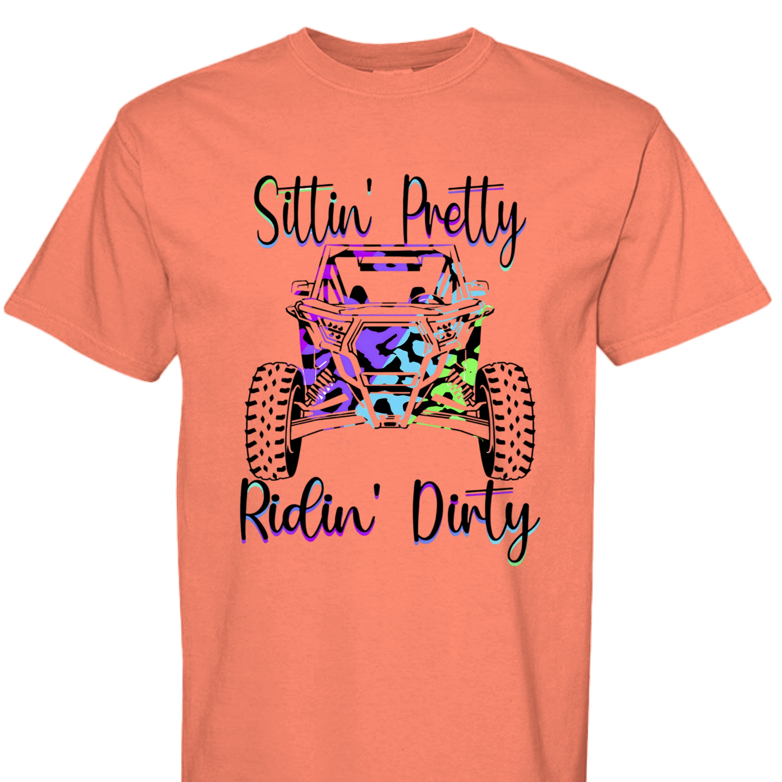 NEON RED ORANGE - FRONT