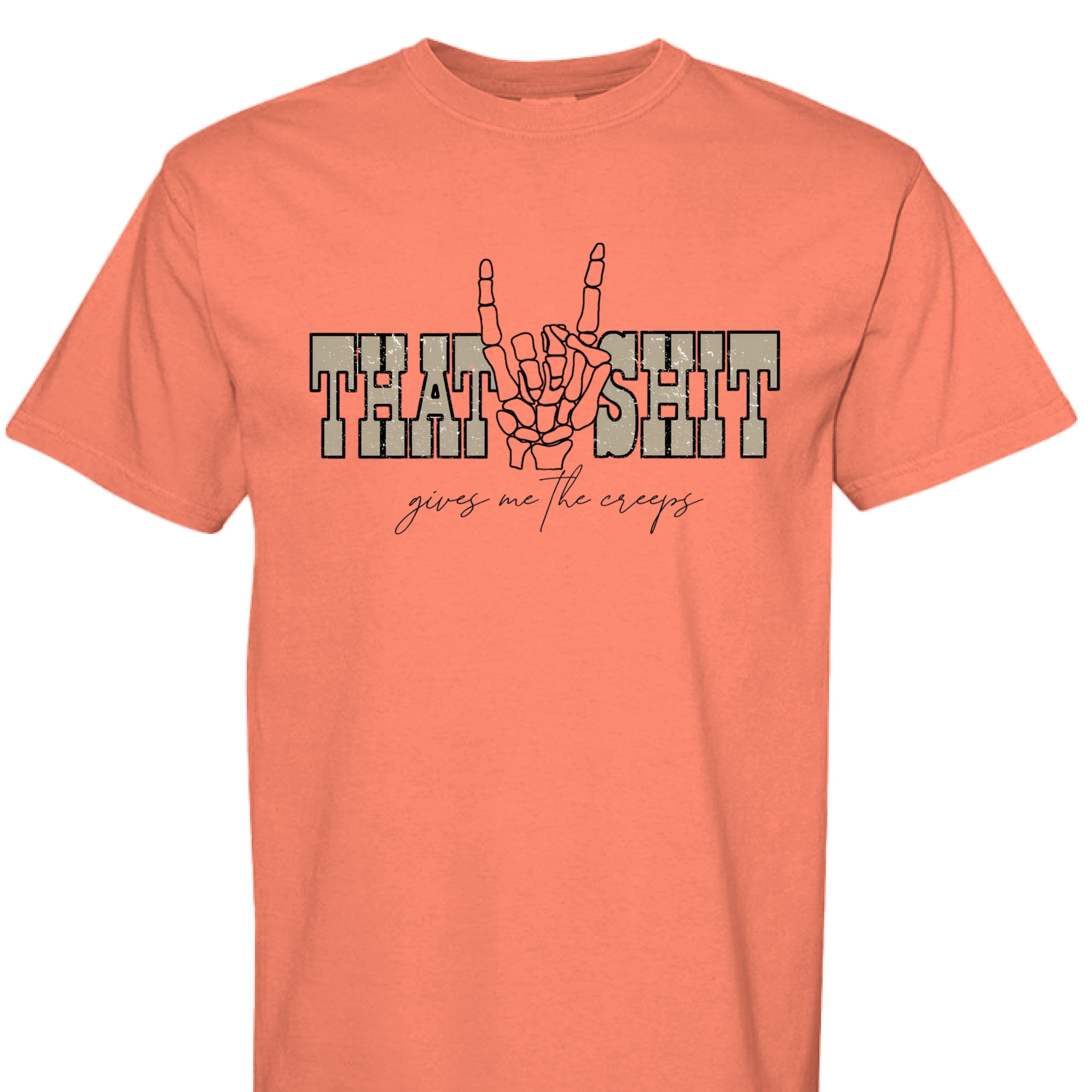 NEON RED ORANGE - FRONT