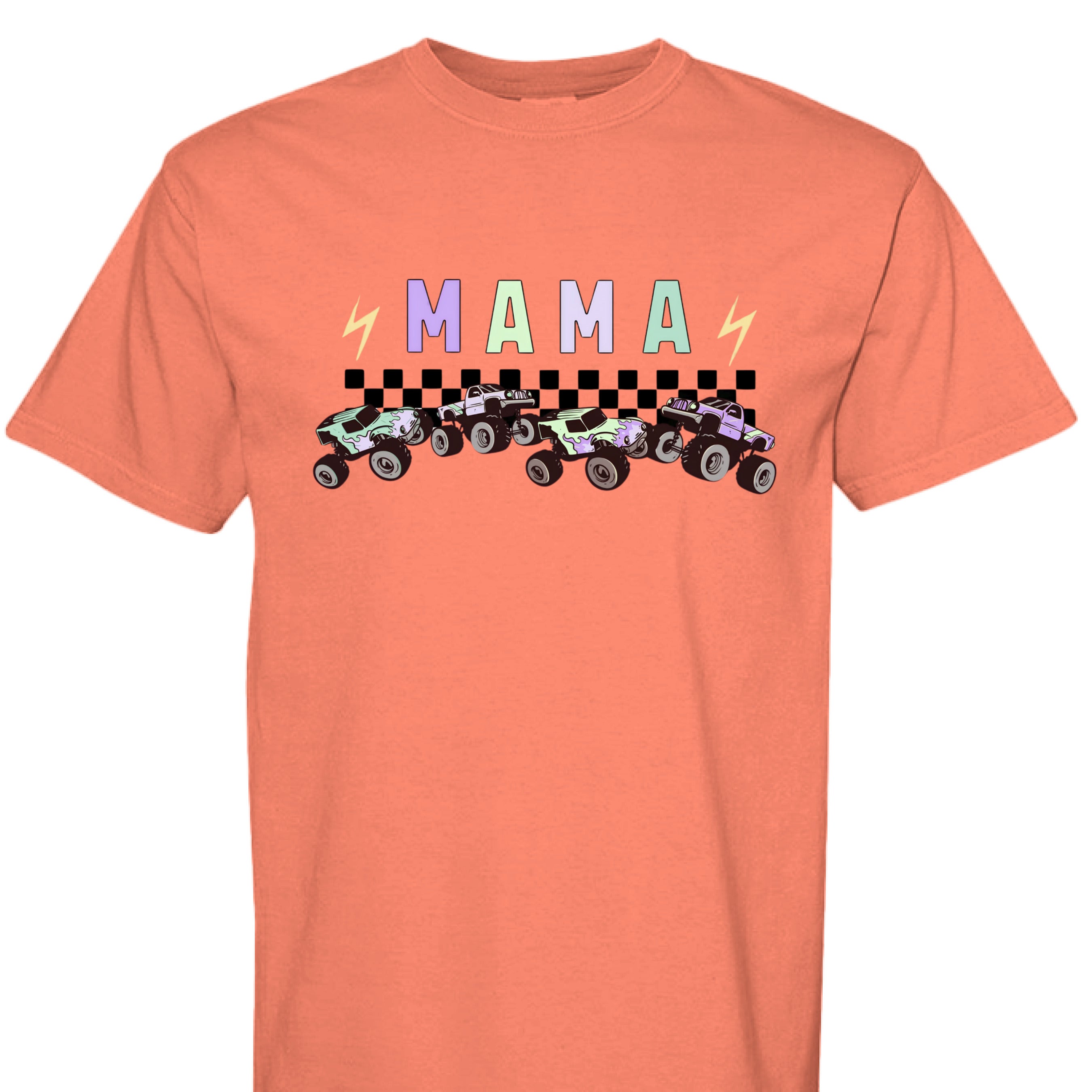 NEON RED ORANGE - FRONT