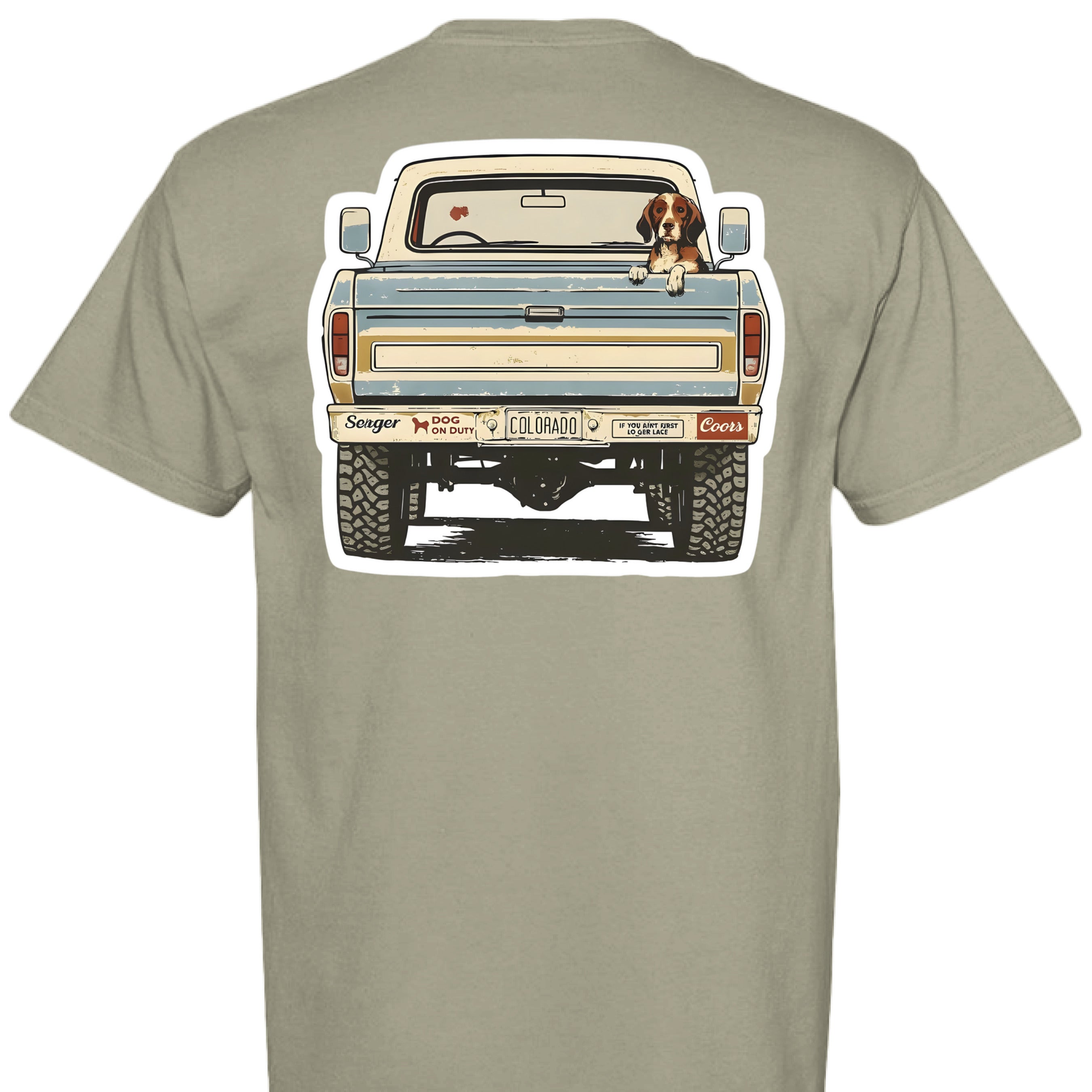 KHAKI - BACK