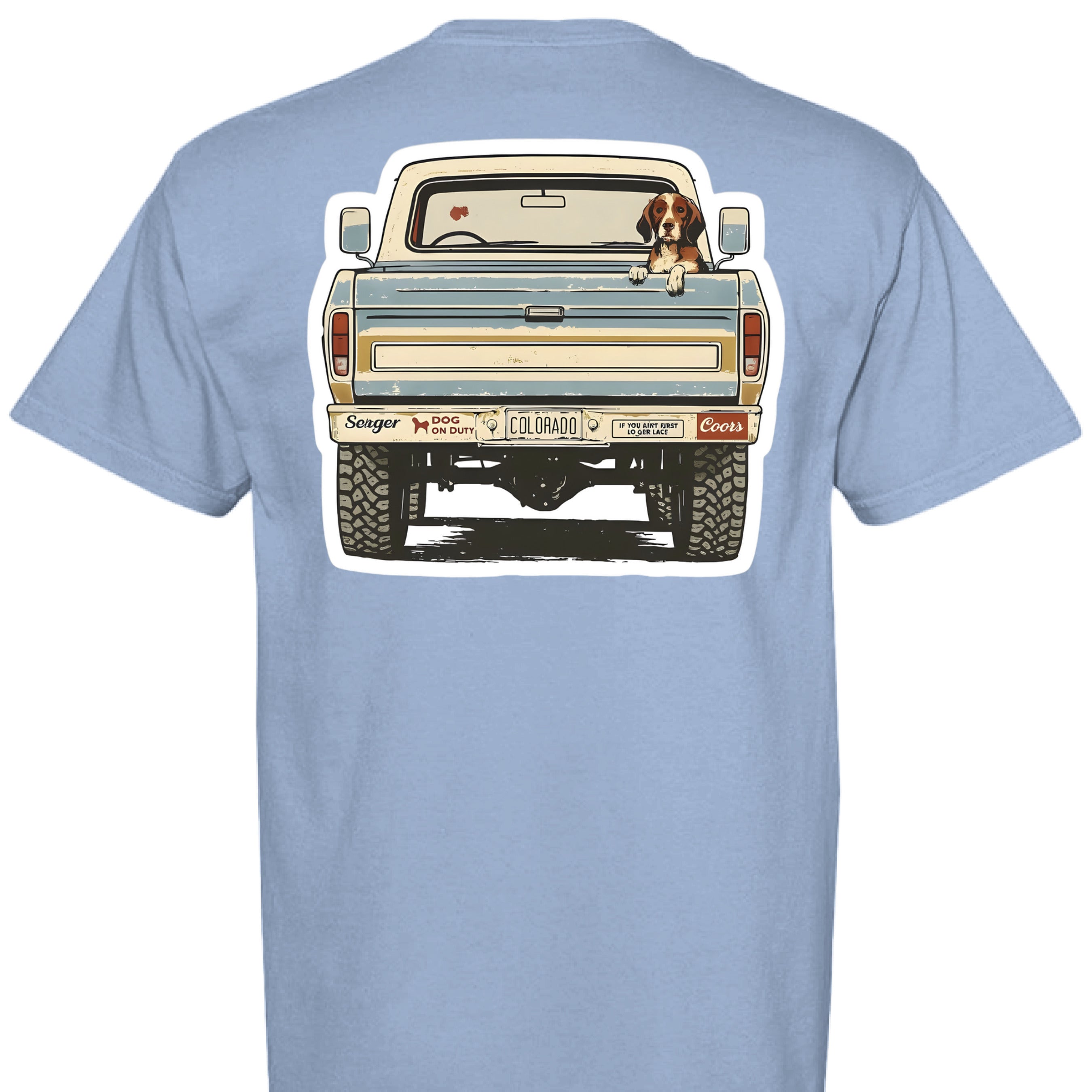 WASHED DENIM - BACK