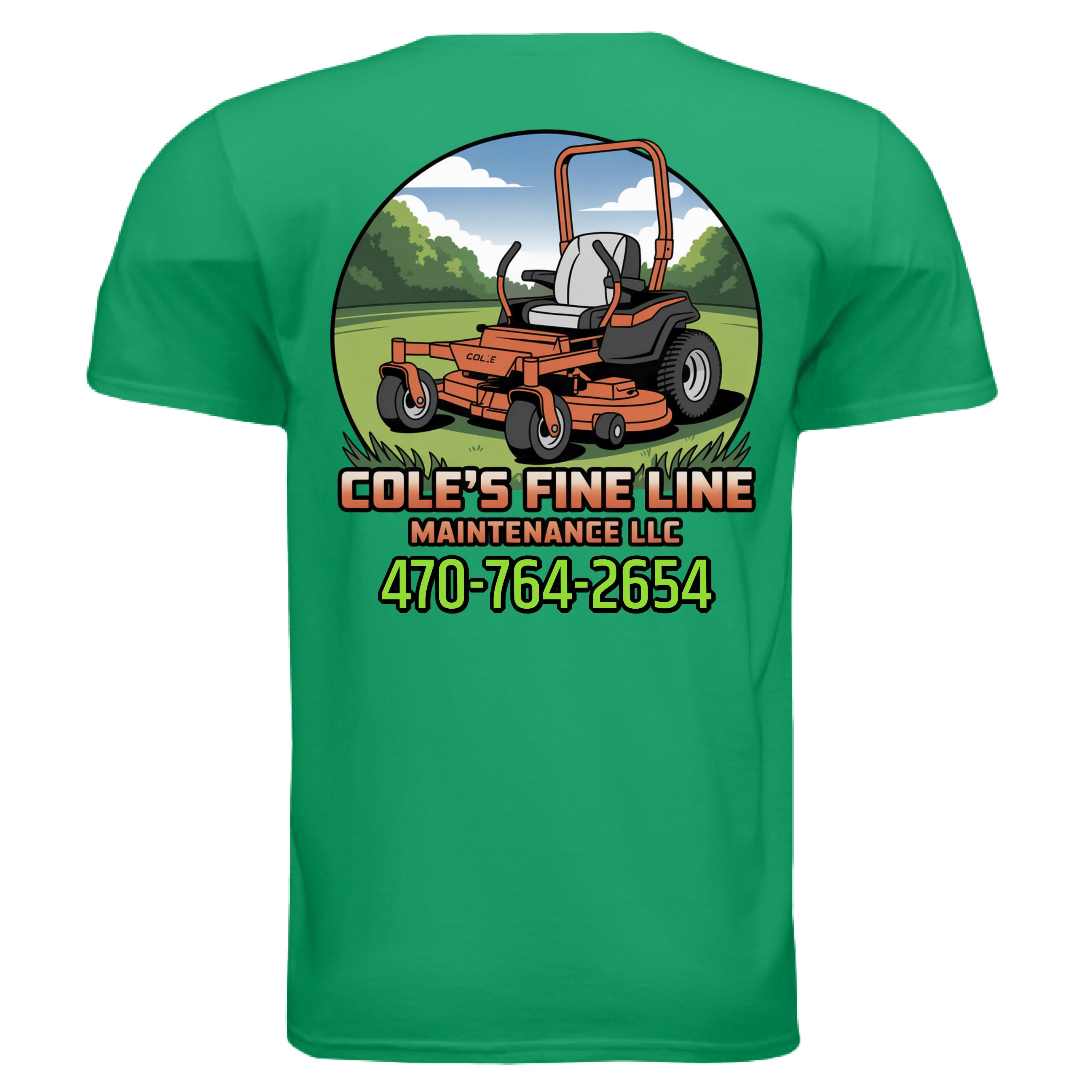 IRISH GREEN - BACK