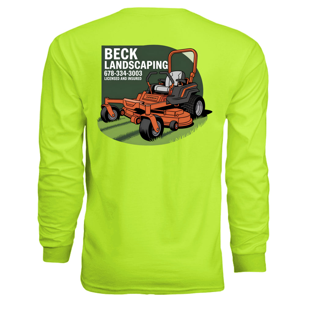SAFETY YELLOW - BACK