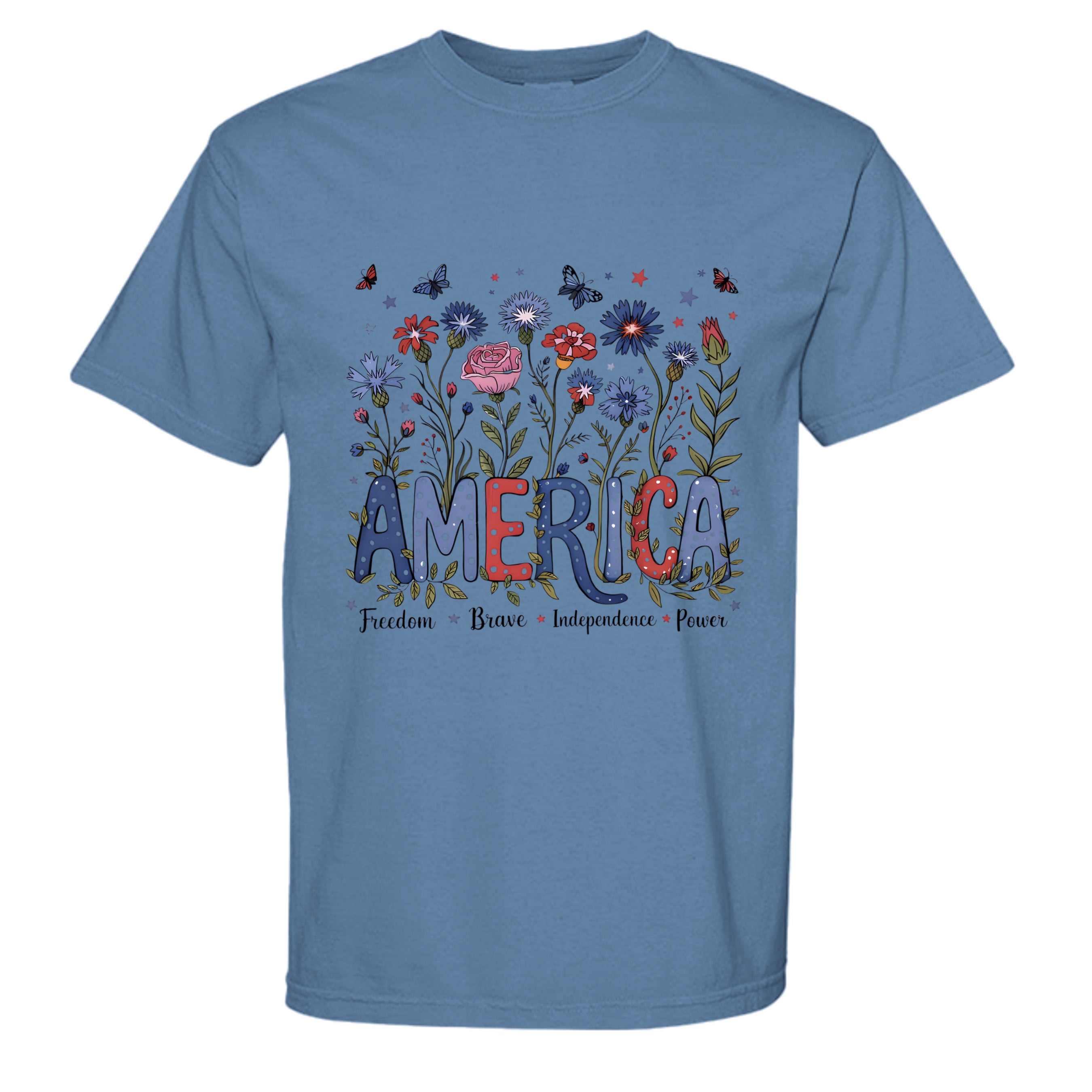 WASHED DENIM - C1717 - FRONT