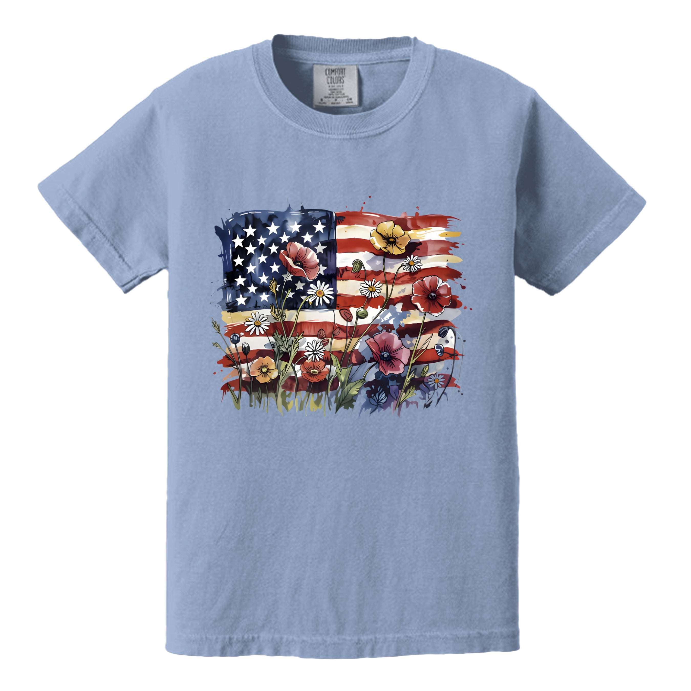 WASHED DENIM - C9018 - FRONT