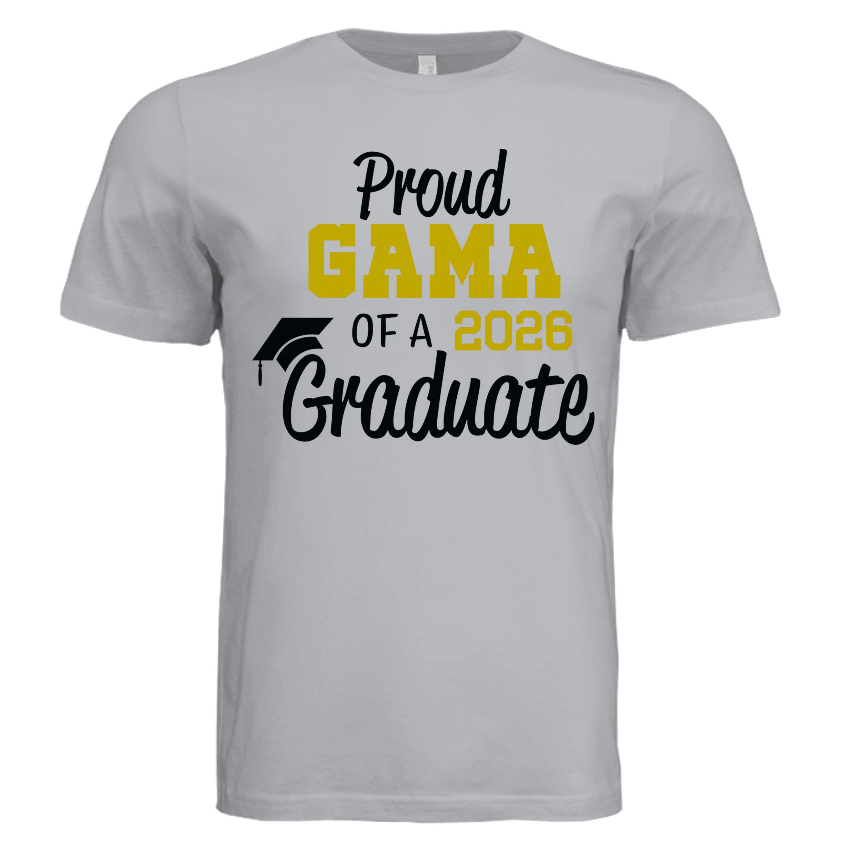 Solid Athletic Grey - 3001C - FRONT