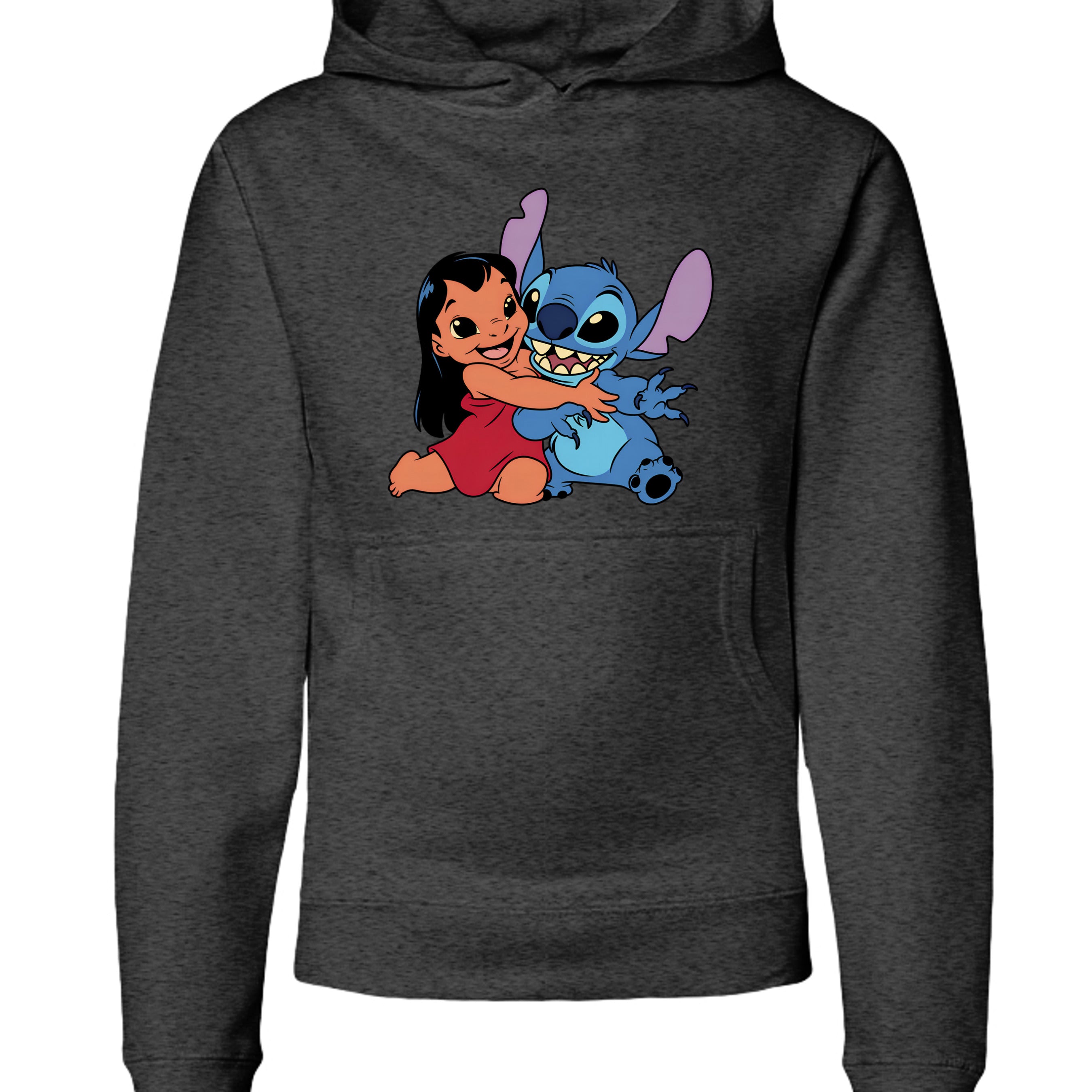 Charcoal Heather - SS4001Y - FRONT