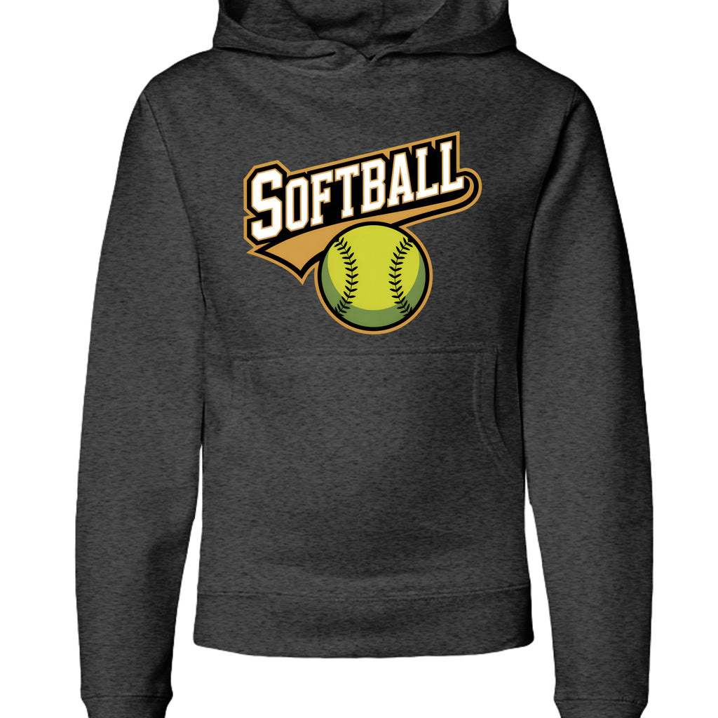 Charcoal Heather - SS4001Y - FRONT